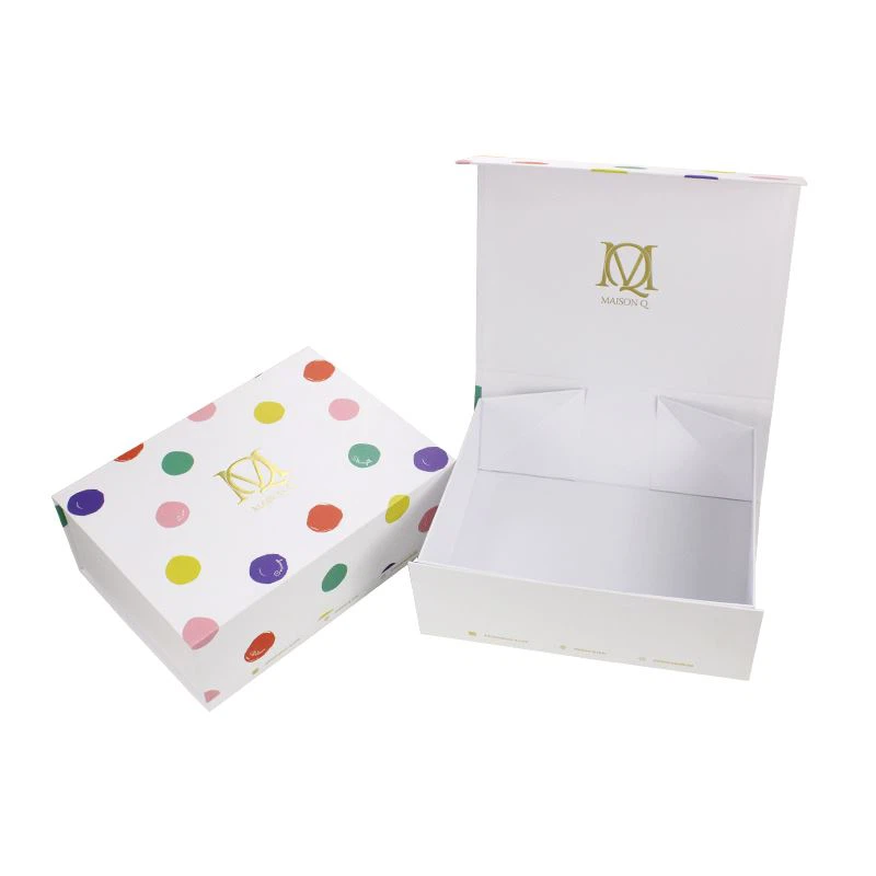 Custom Packaging Factory High Quality Custom Printing Magnet Closure Foldable Cardboard Paper Gift Boxes